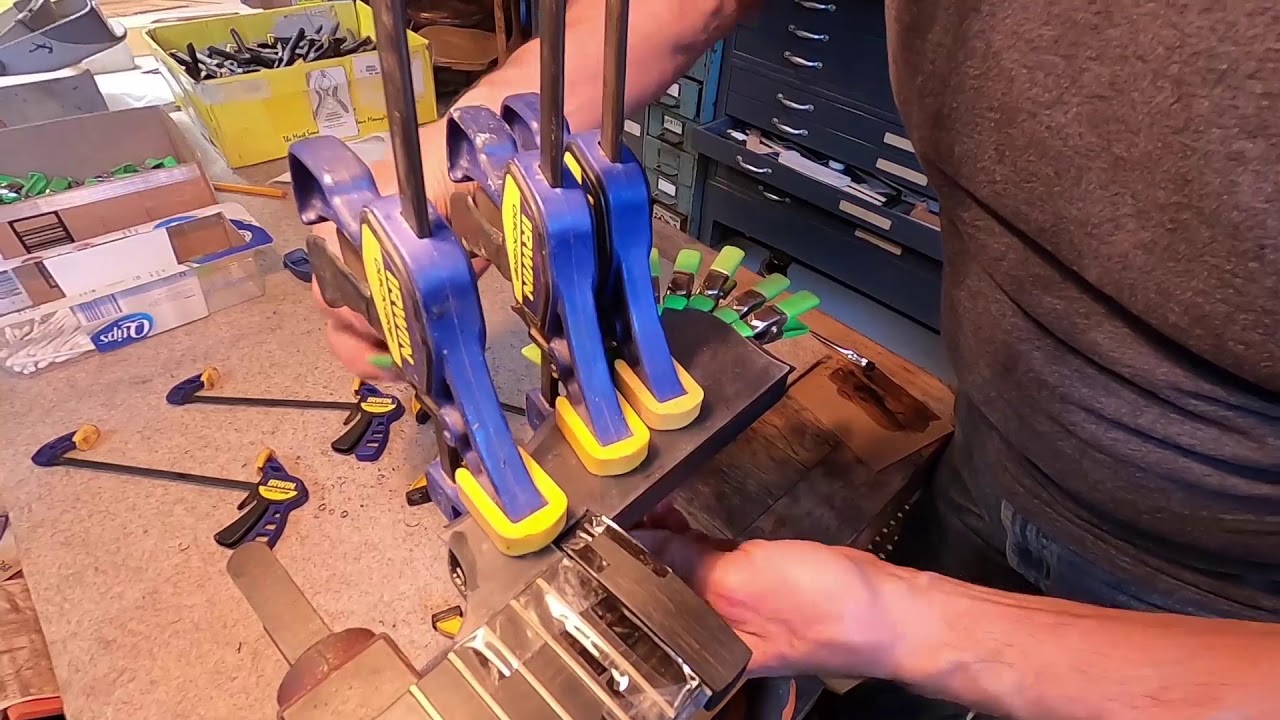 Ken Parker Archtoppery: Making the Pickguard 5