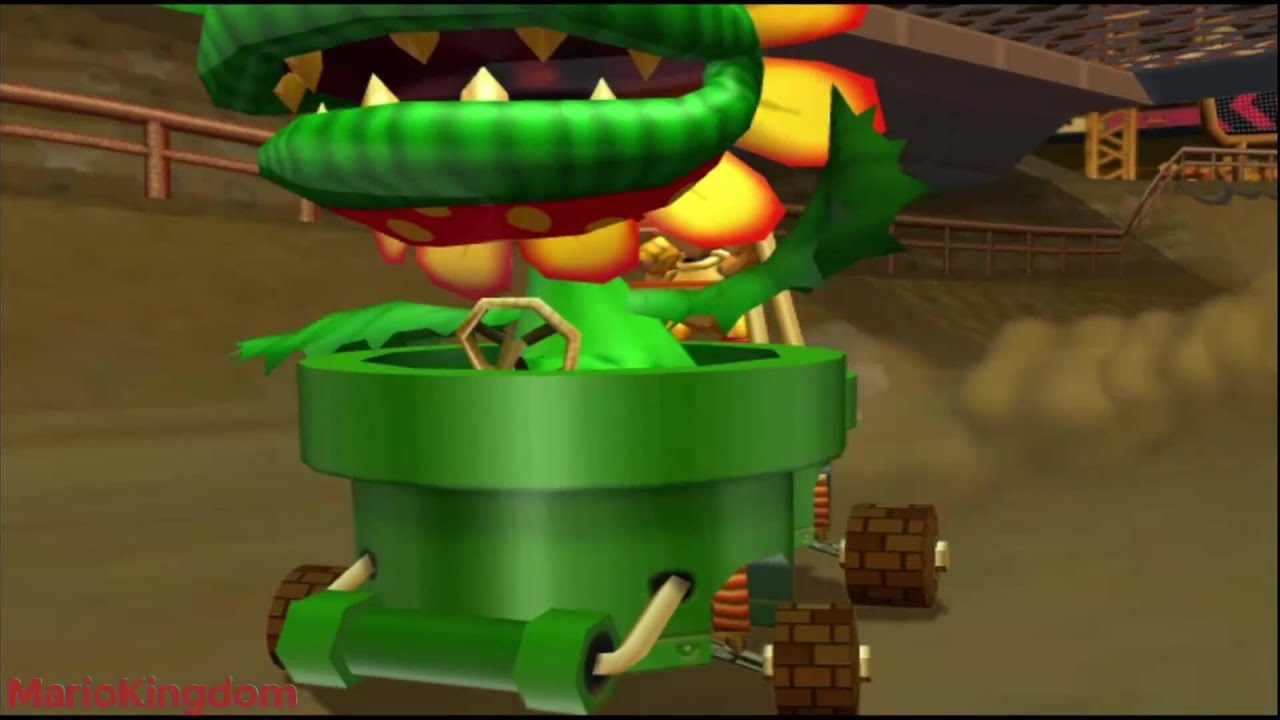 Mario Kart Double Dash!! | Mirror Flower Cup (Petey Piranha & Paratroopa)
