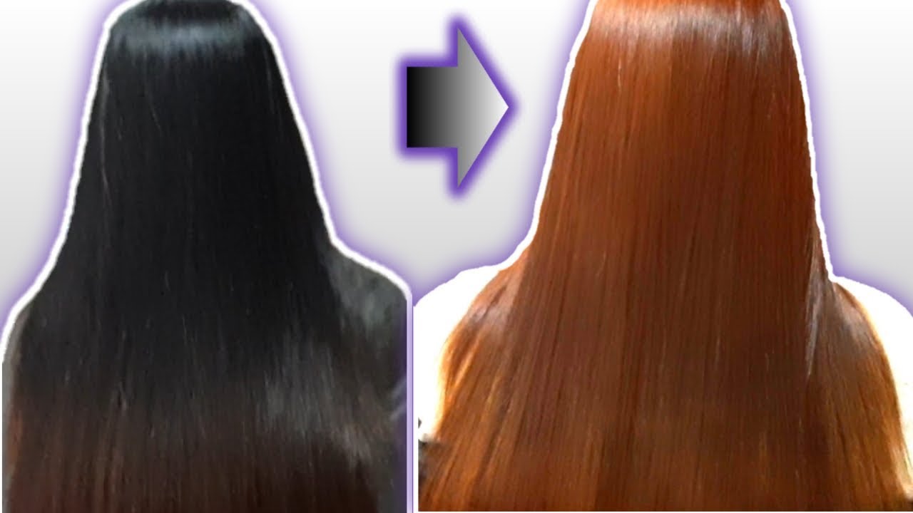 Cat rambut terang tanpa bleaching powder