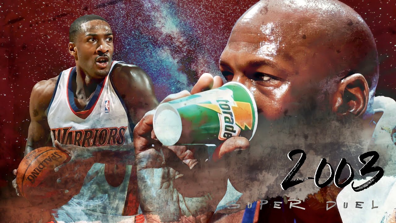 Gilbert Arenas Drops 41 Pts on MJ’s Wizards in 2002-03 Duel | Full Highlights