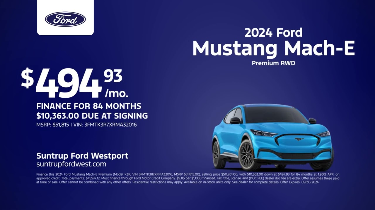 Ford Mustang Mach-E 09/10/2024 4295579