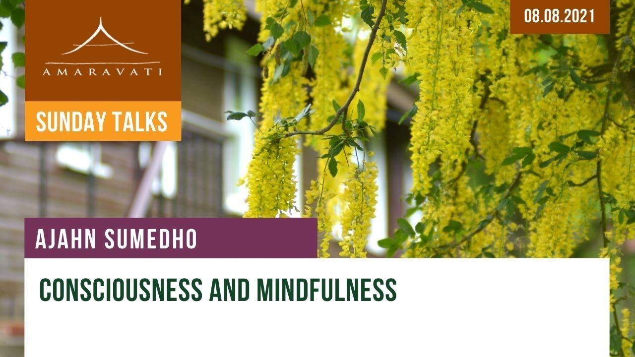 Consciousness and mindfulness | Ajahn Sumedho | 08.08.2021