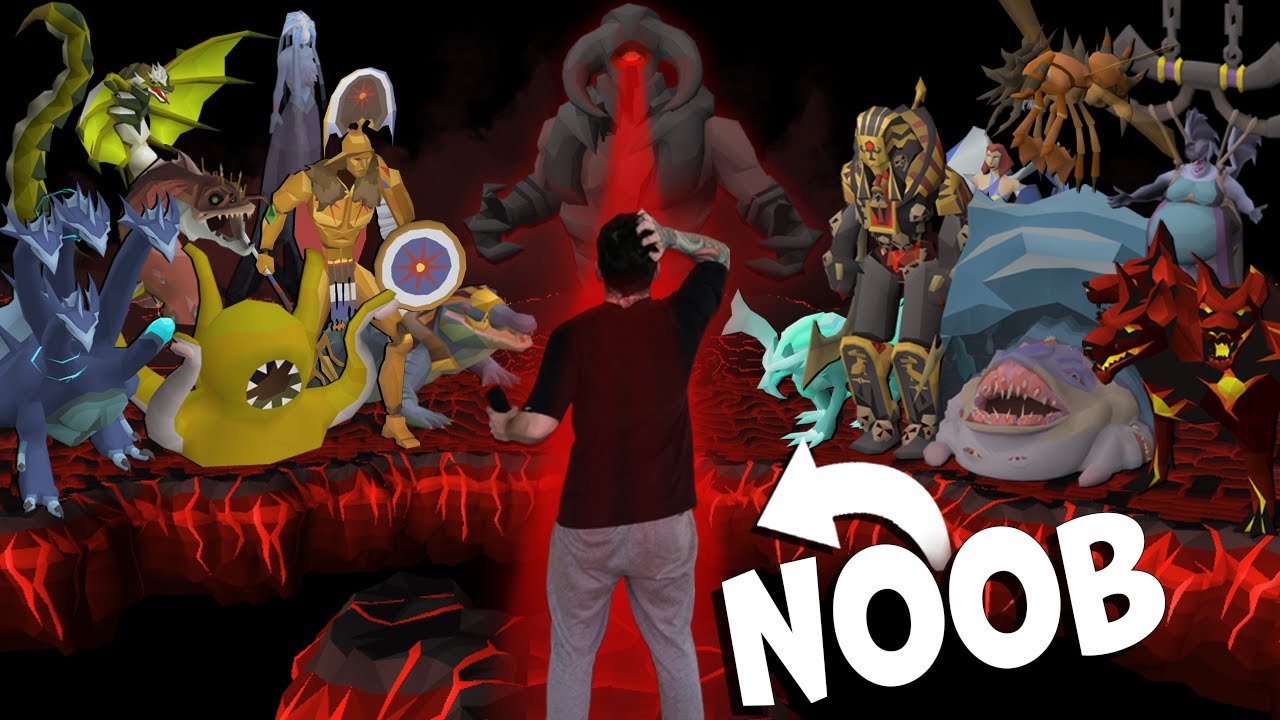Может ли НУБИК победить каждого босса в Runescape 100 РАЗ?