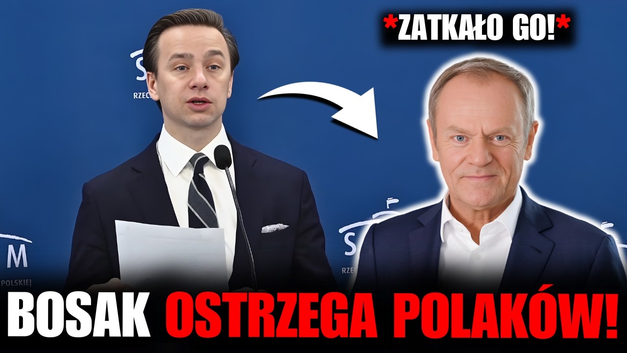 BOSAK BIJE NA ALARM! EKIPA TUSKA WEPCHNEŁA POLAKÓW W KRYZYS!?
