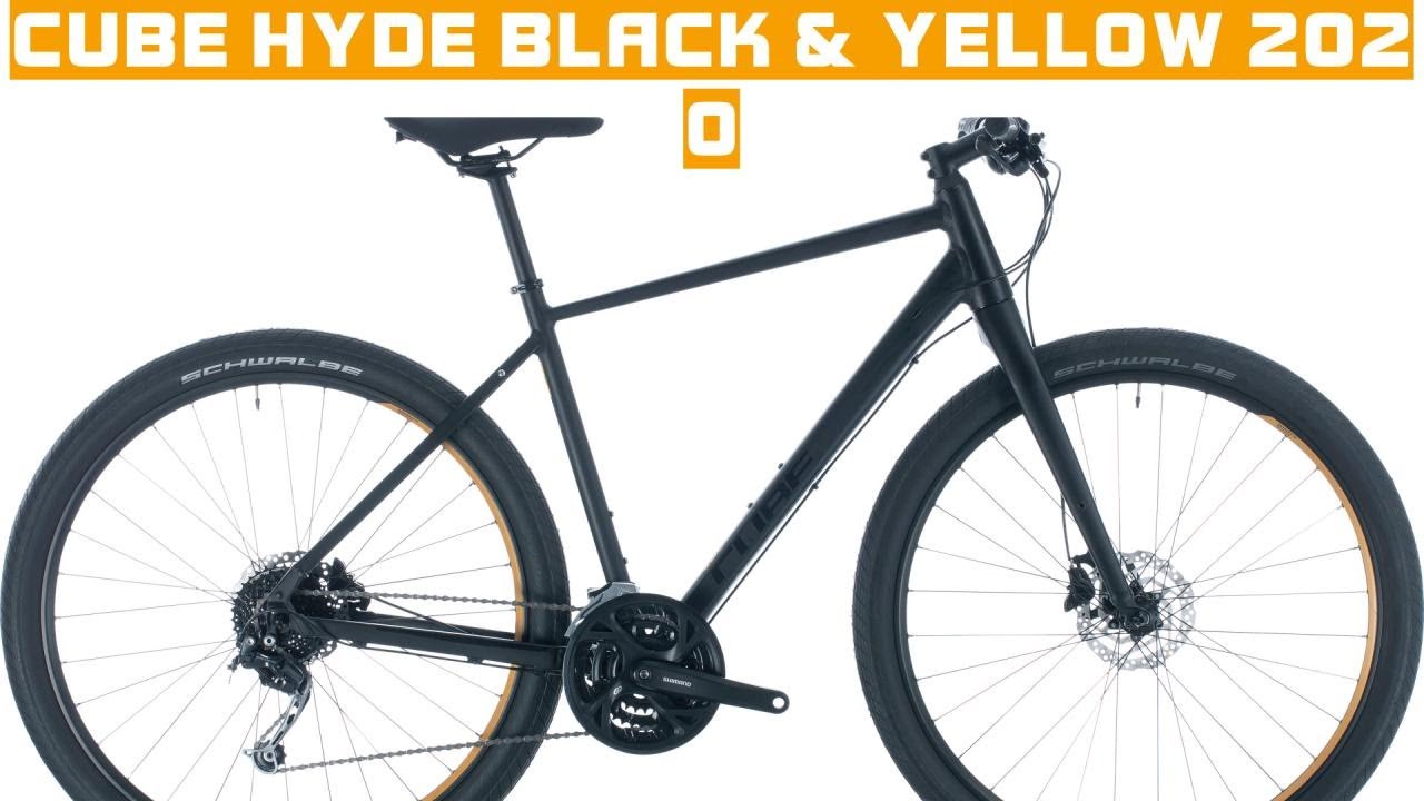 Cube hyde black & yellow 2020: bike review