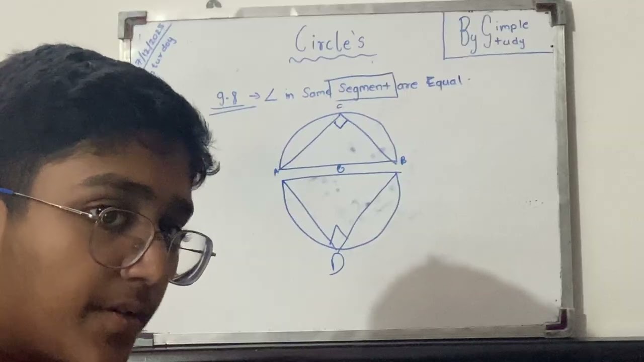 Circles:Theorem&rsquo;s (part-3)#finalexam2025 #mathematics #study #halfyearlyexams #simplestudy 
