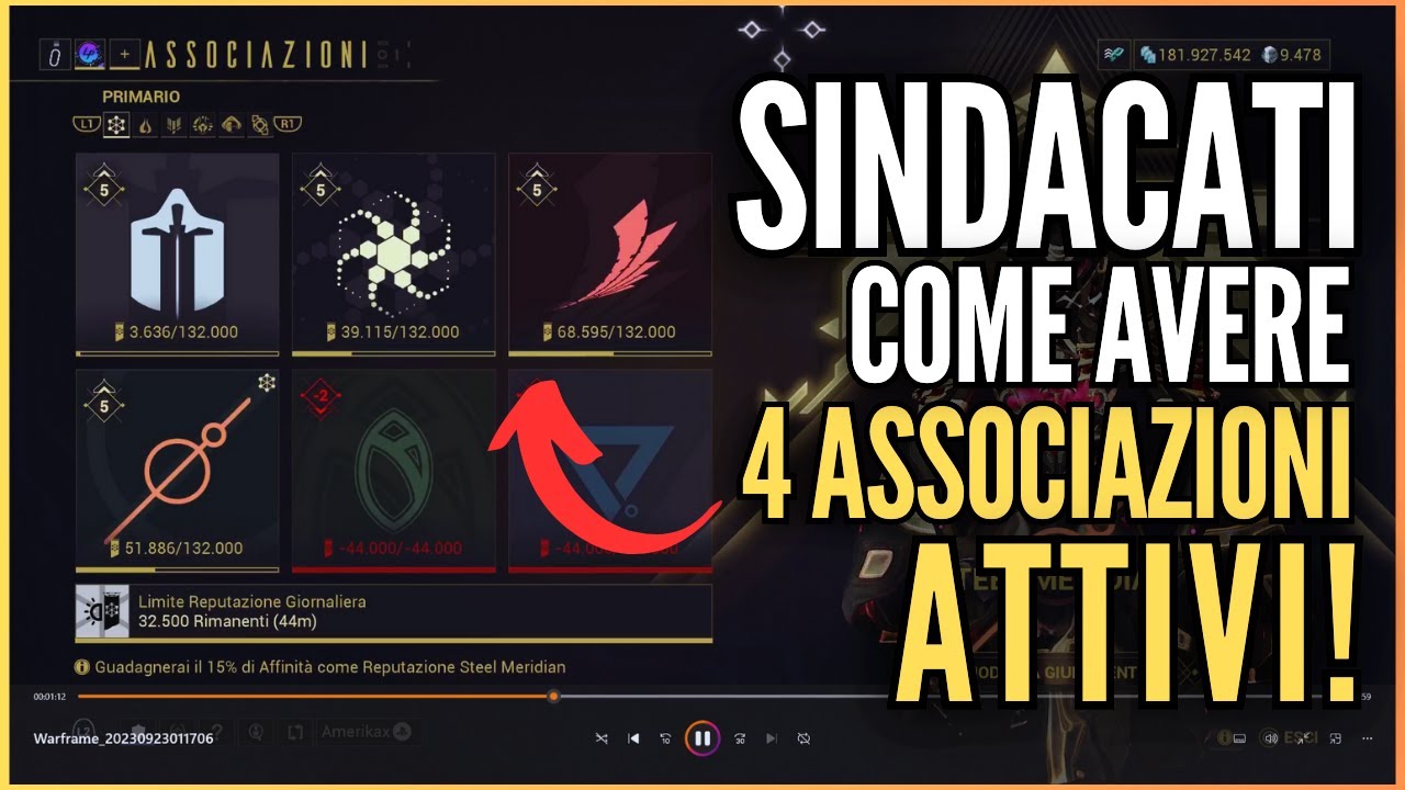 WARFRAME | Cosa sono i Sindacati e come Ottenerli | Guida 2023