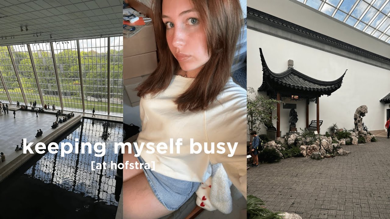 week in the life as a busy college student at hofstra