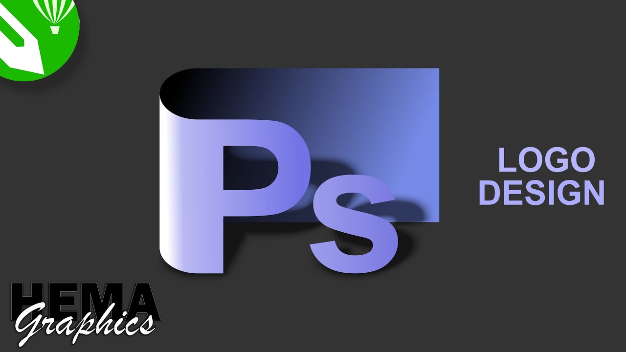 P S Logo Design in Coreldraw | Creative Logo Design in Coreldraw