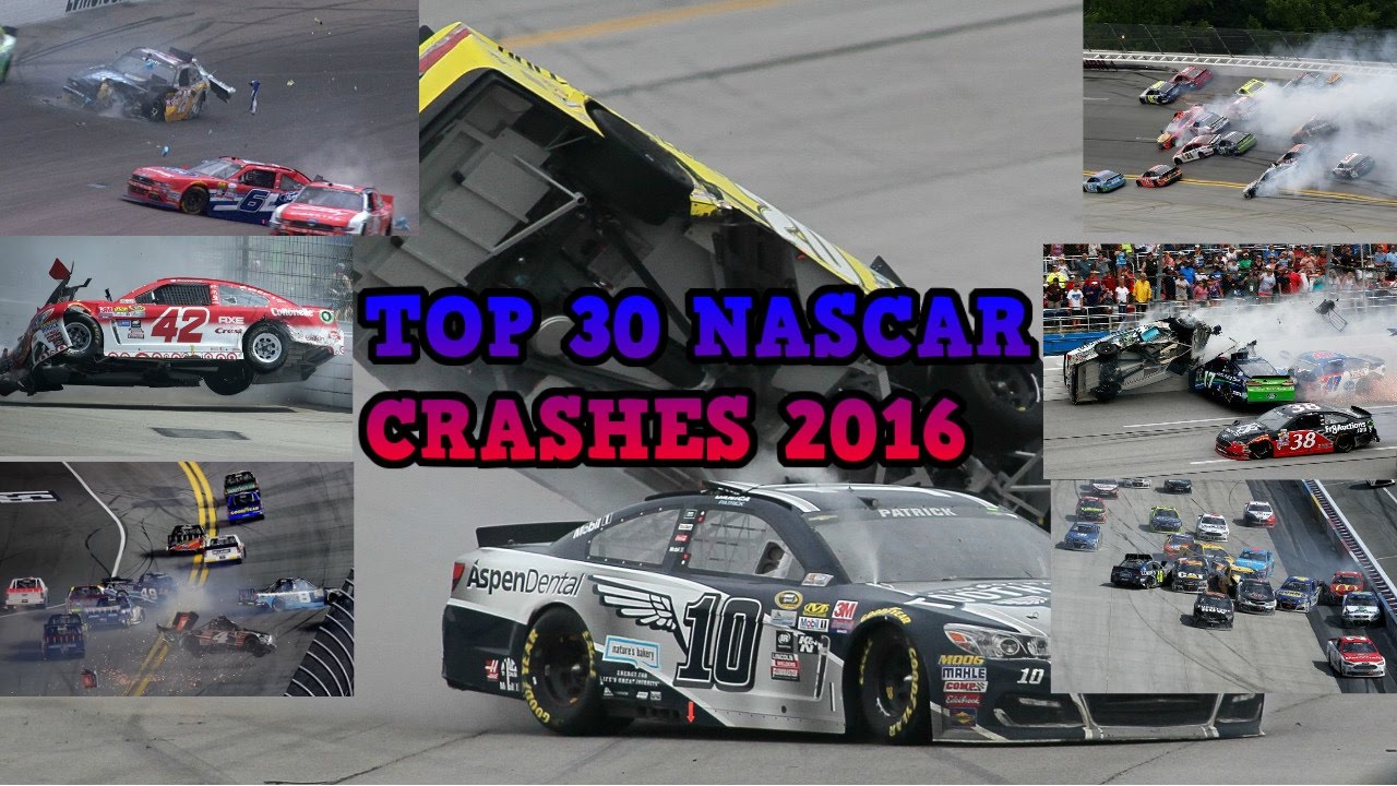 Top 30 NASCAR Crashes of 2016