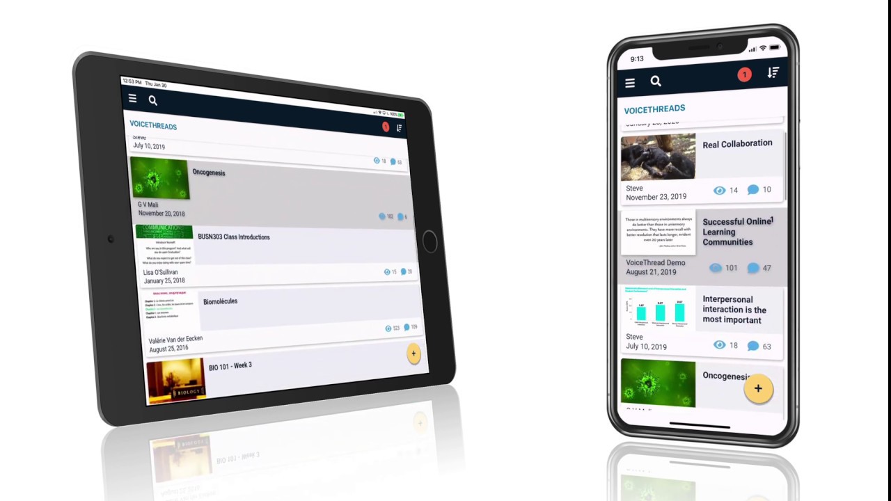 VoiceThread's Mobile App (Version 4.0)