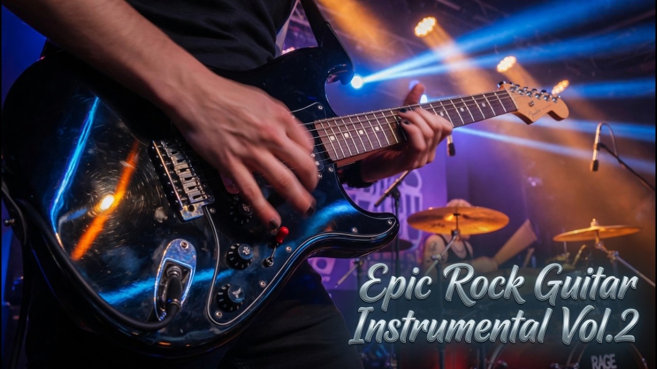 Epic Rock Guitar Instrumental | Powerful Solo