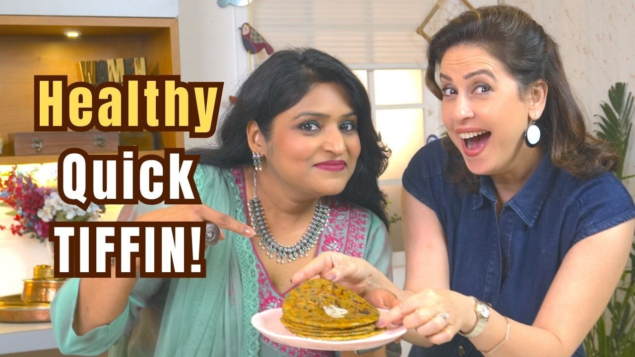 UNBELIEVABLE Cooking tips! MOST KHASTA METHI PARATHA EVER #amritaraichand @cookwithparul #healthy