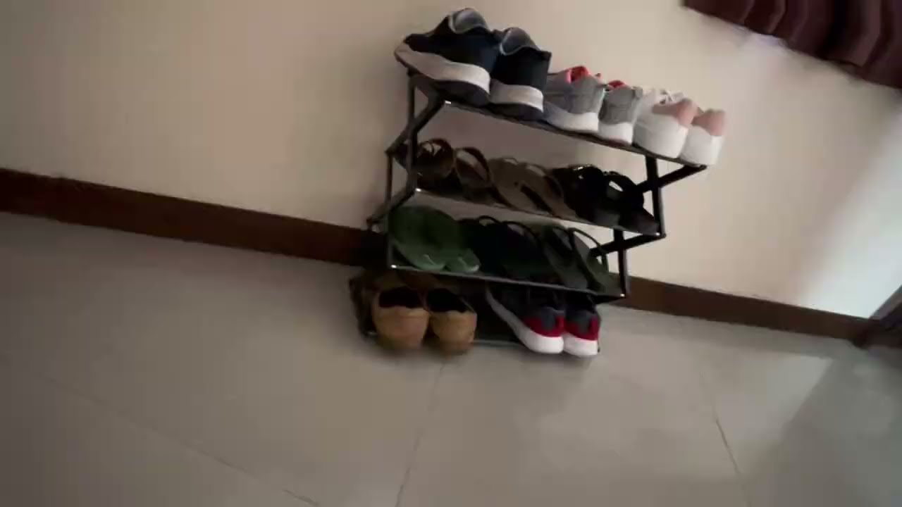Light Weight 4 Layer Shoe Rack - Fixing the Parts