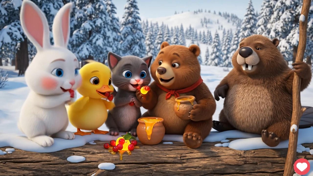🐰🐤Roro, Dodo and Kiki: Berry Finding Adventure with Bubu the Bear 🍓