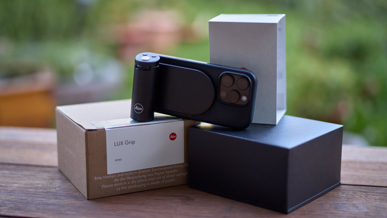 Leica Lux Grip Unboxing & Test: Das Leica-Feeling fürs iPhone | Hands-On