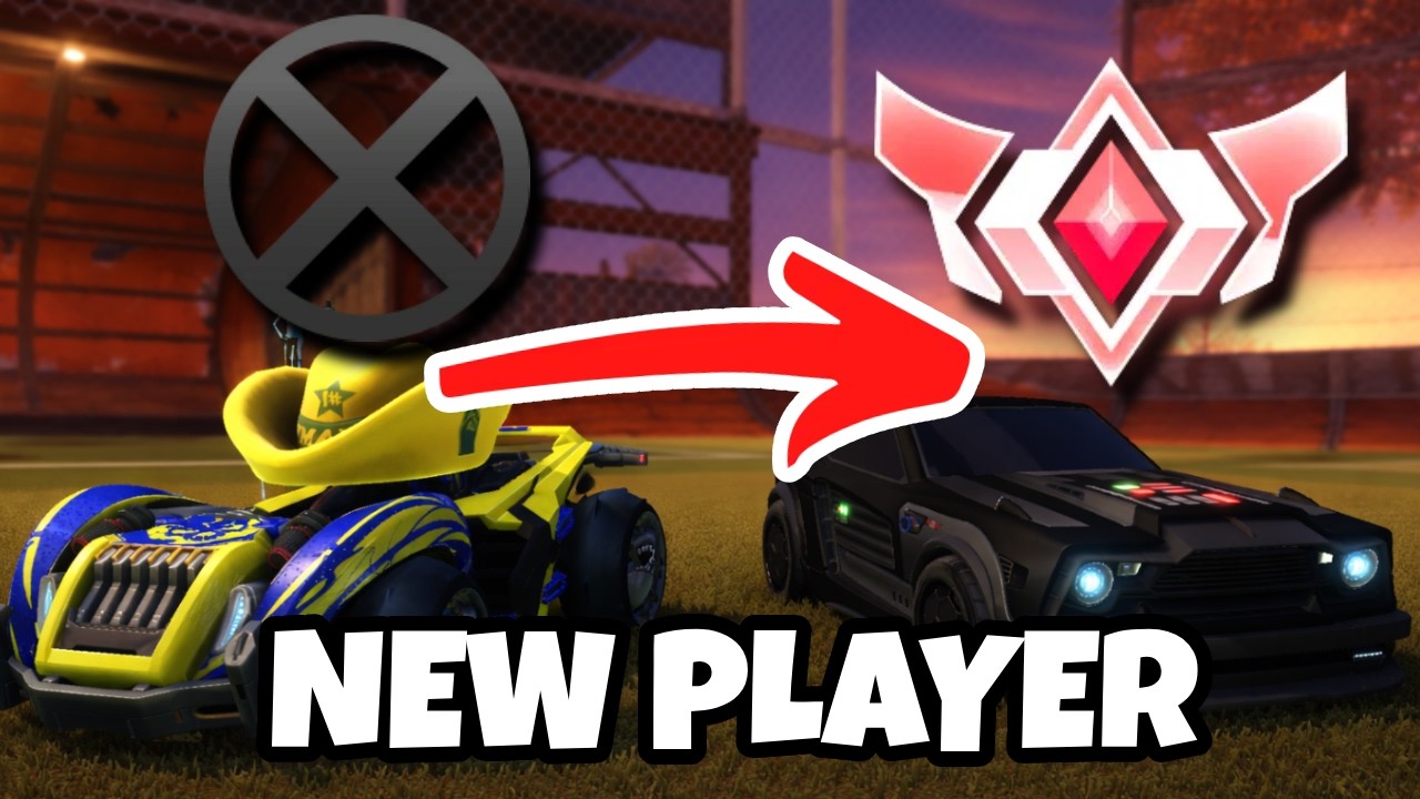 Humble Beginnings! UNRANKED to GRANDCHAMP! Coaching a new player to GC! Coaching to GC #1