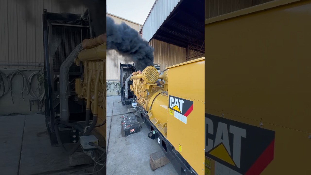 2MW Caterpillar 3516C Diesel Generator Load Test | SR4B-GD | 277/480V Standby Power
