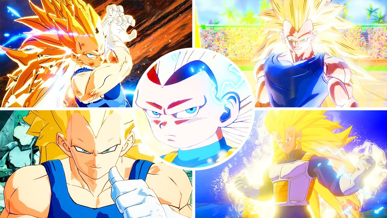 SUPER SAIYAN 3 VEGETA In Dragon Ball Games!
