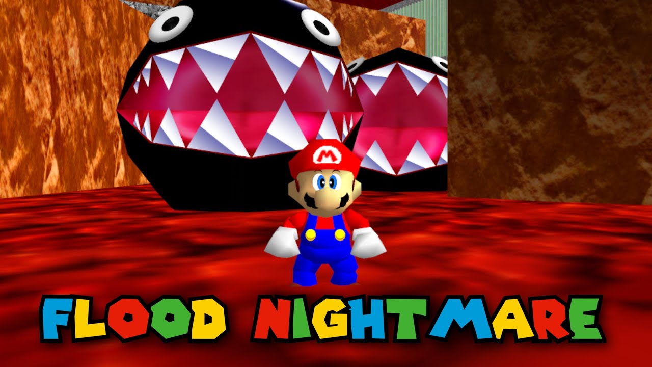 Super Mario 64 Coop DX - Flood Nightmare! HD