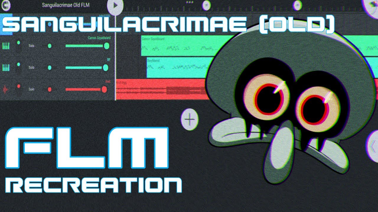 FNF: Mistful Crimson Morning (OG) - Sanguilacrimae V1 - FLM Recreation