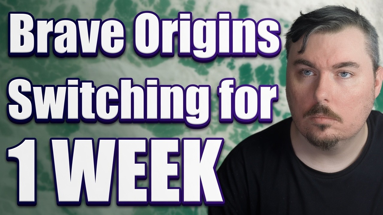Prepping to Use Brave Origins for 1 Week on Linux!