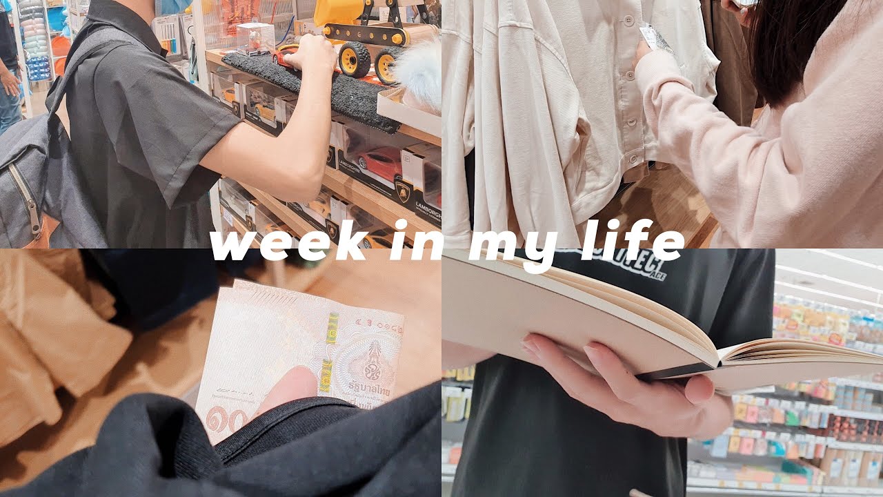 Vlog | Shopping 🛍 อ่านหนังสือ แกะพัสดุ เขียนPlanner  กินราเมง เดินเล่นกับเพื่อน | K.Kwon