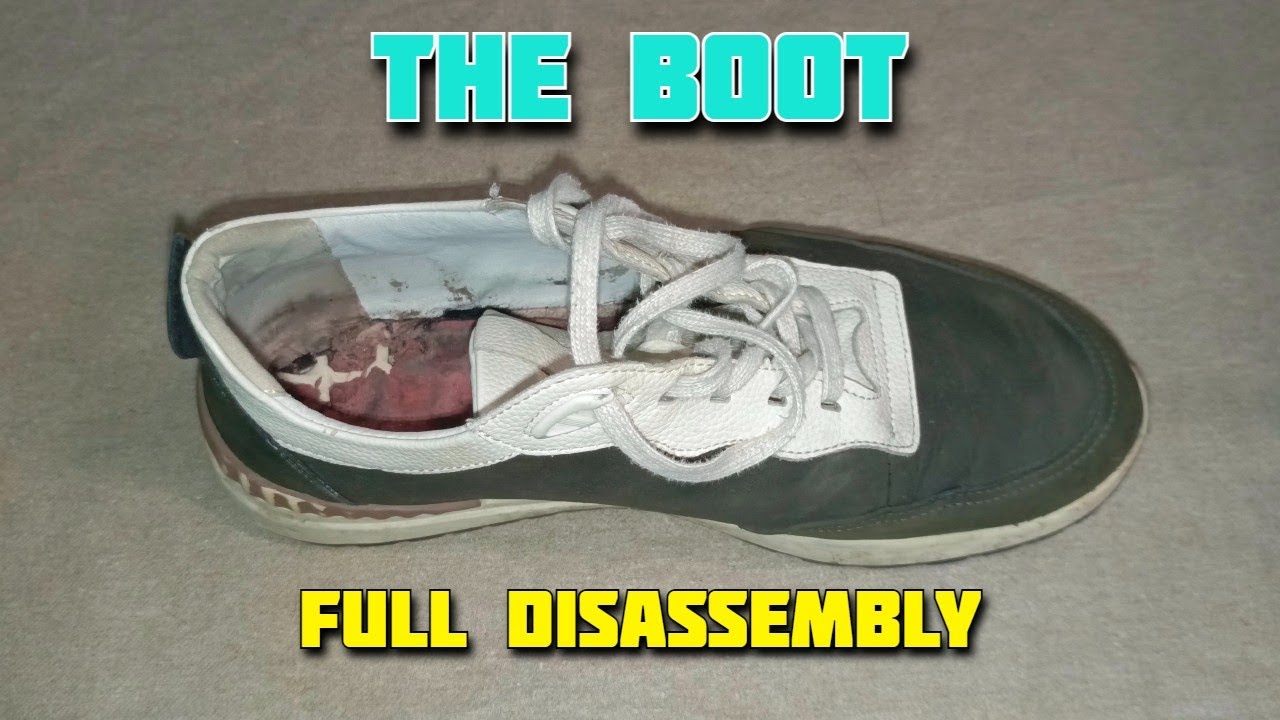 Full Disassembly of the Boot (timelapse)