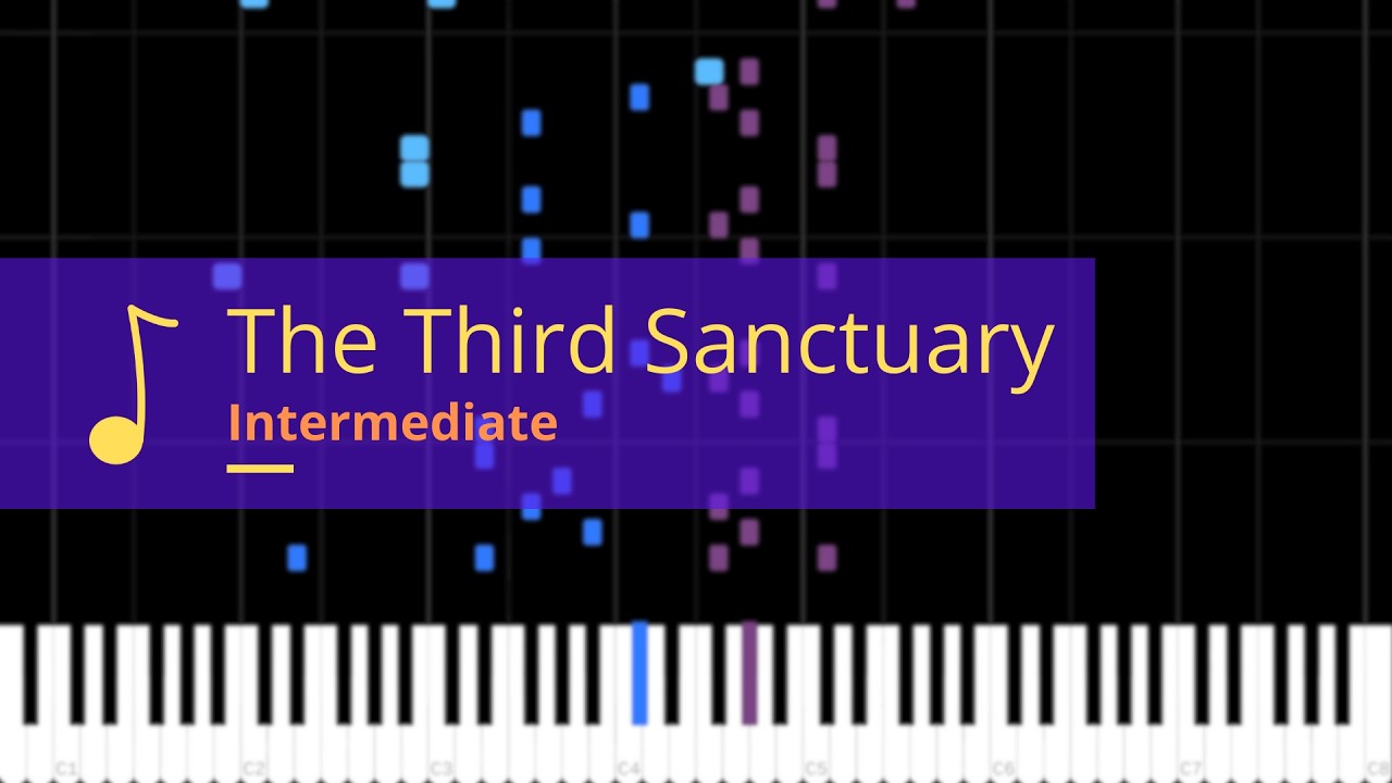 The Third Sanctuary - Toby Fox  (Piano Tutorial)
