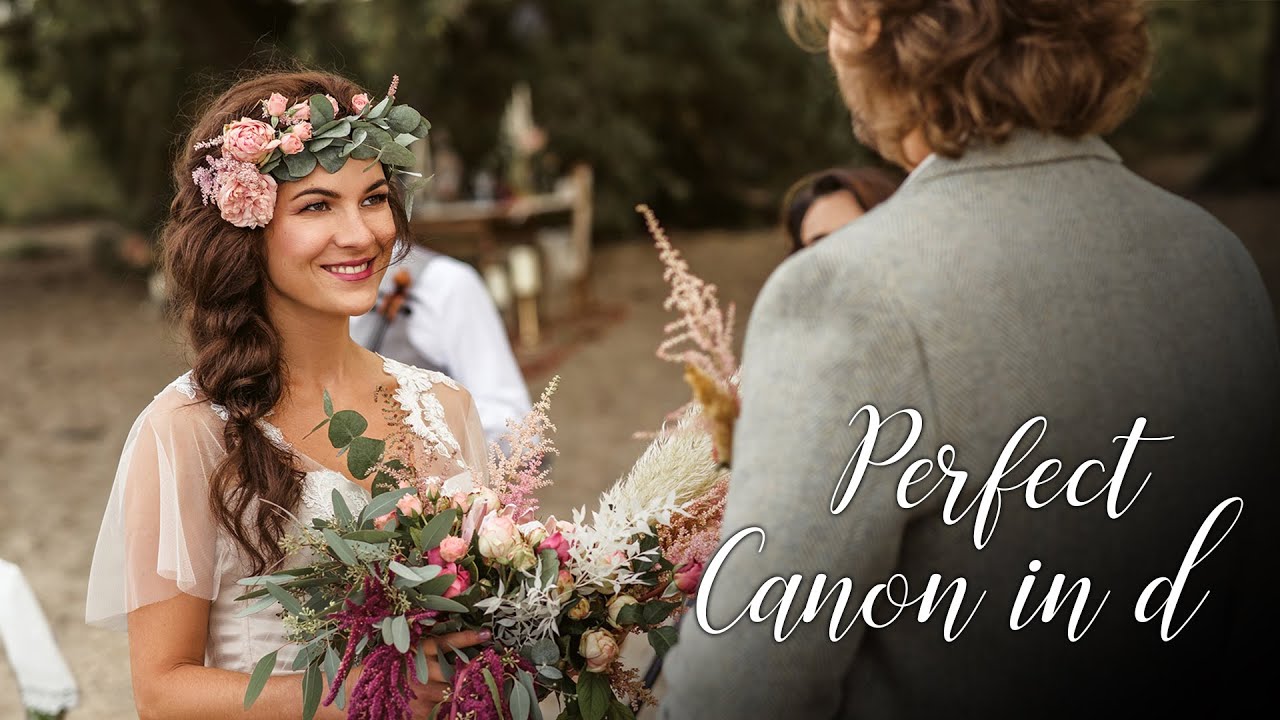 Boho Wedding Ceremony - Pachelbel / Perfect (string quartet) - Trauung Hochzeit mit Streichquartett
