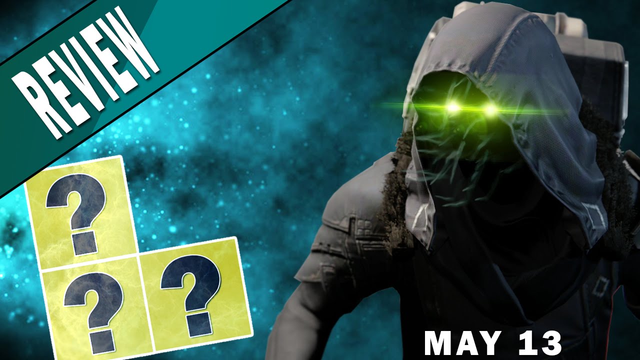 Destiny Xur Predictions May 13, 2016