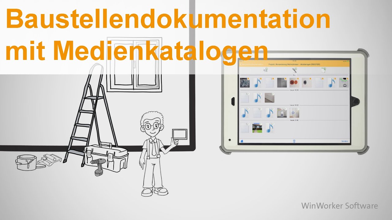 Baustelle optimal planen und dokumentieren mit der Baustellendokumentation