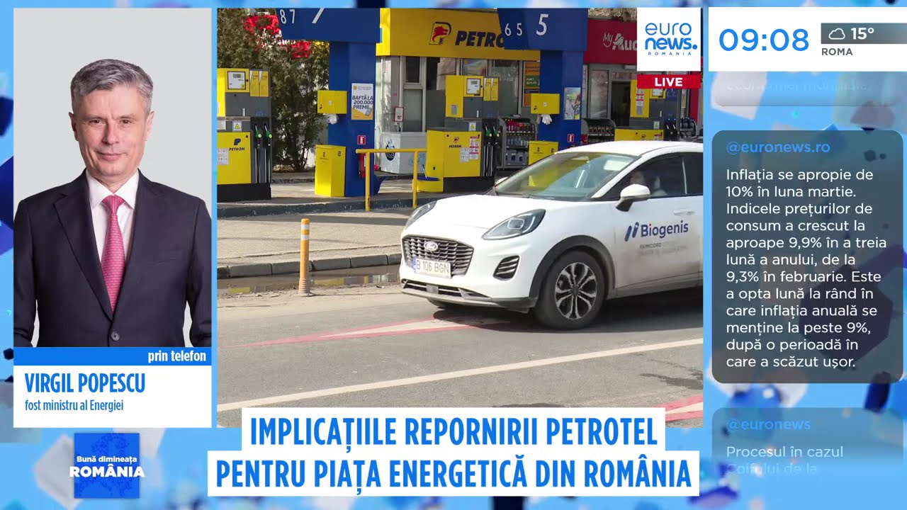 Rafinăria Petrotel va fi redeschisă. Virgil Popescu: Repornirea ar stabiliza prețurile la motorină