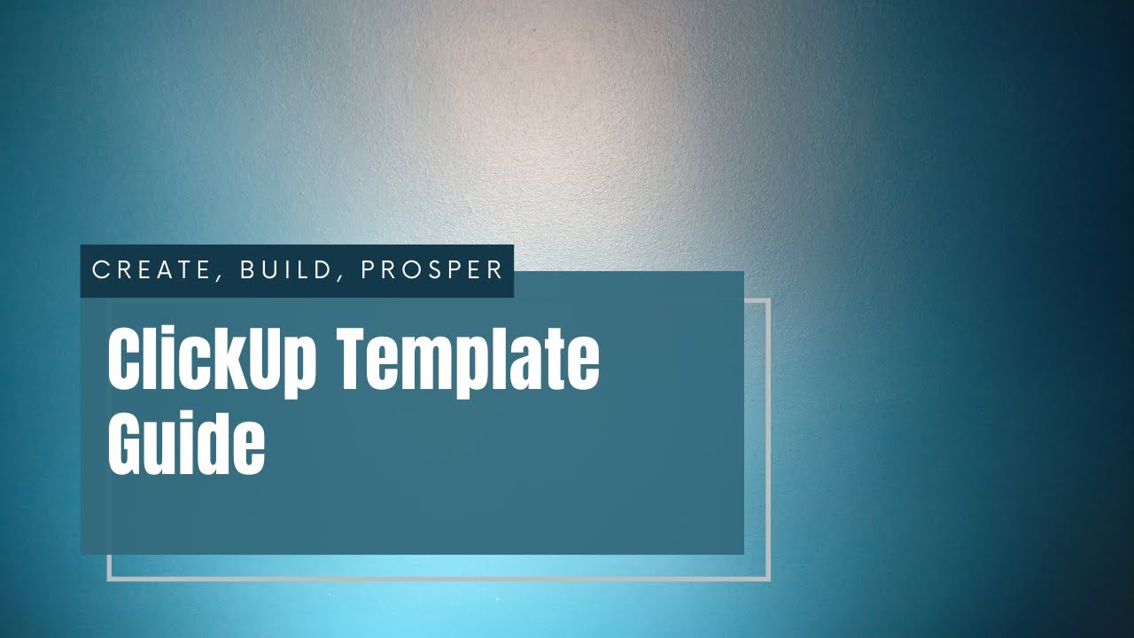 Sharing and Importing ClickUp Templates Made Easy! 📋