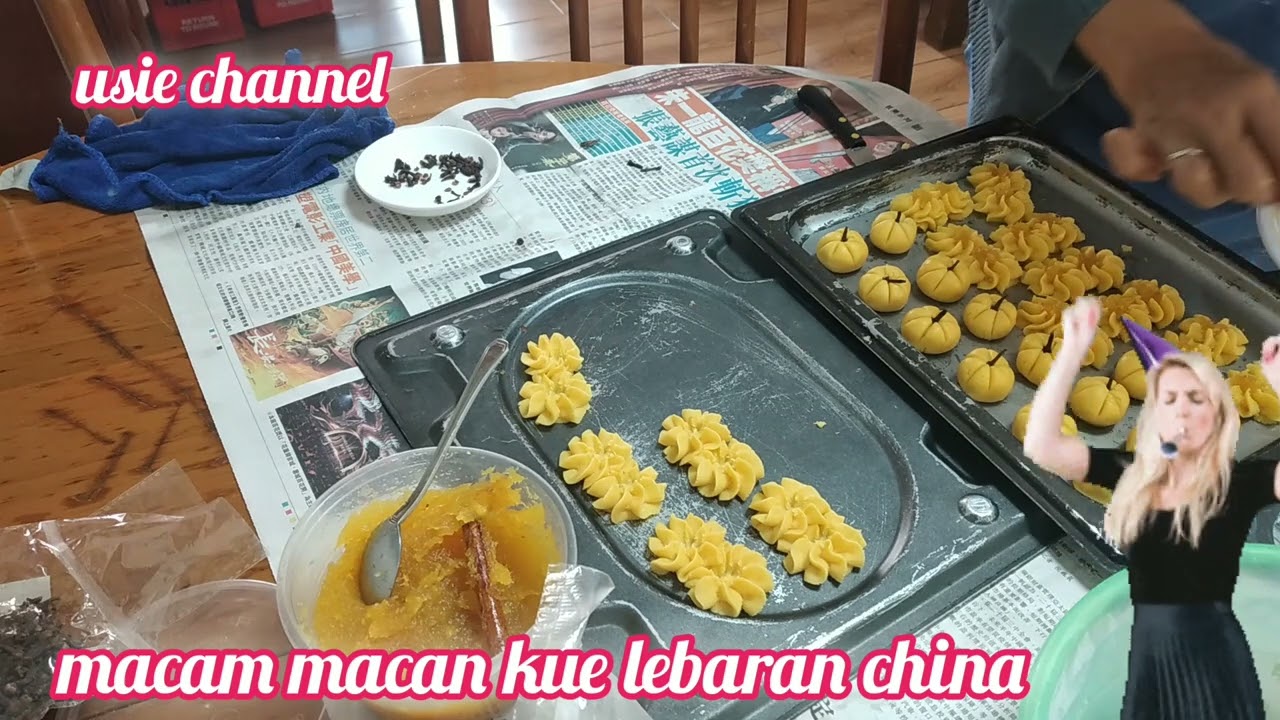 RUTINITAS IMLEK SELALU  BIKIN KUE SENDIRI  DIJAMIN HALAL/TKW HONGKONG