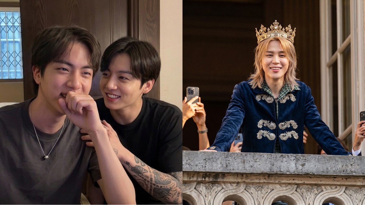 JIN and JUNGKOOK Moved to Tears! Watching JIMIN Appear Like a King at the Dior Paris Event
