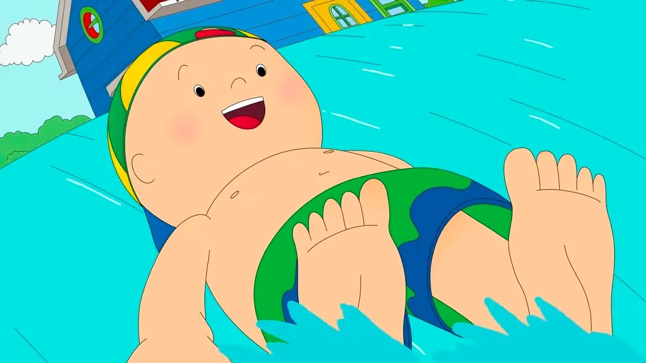 😃 Caillou's Sommergrillfest 💦 | Die Neuen Abenteuer von Caillou | Caillou auf Deutsch