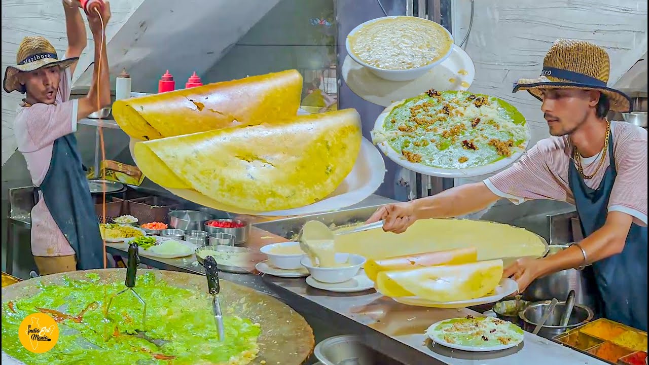 Dancing Dosa Wala In Surat l Surat Street Food