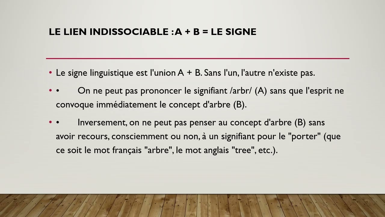 Le Signe Linguistique : Une Dualité Fondamentale