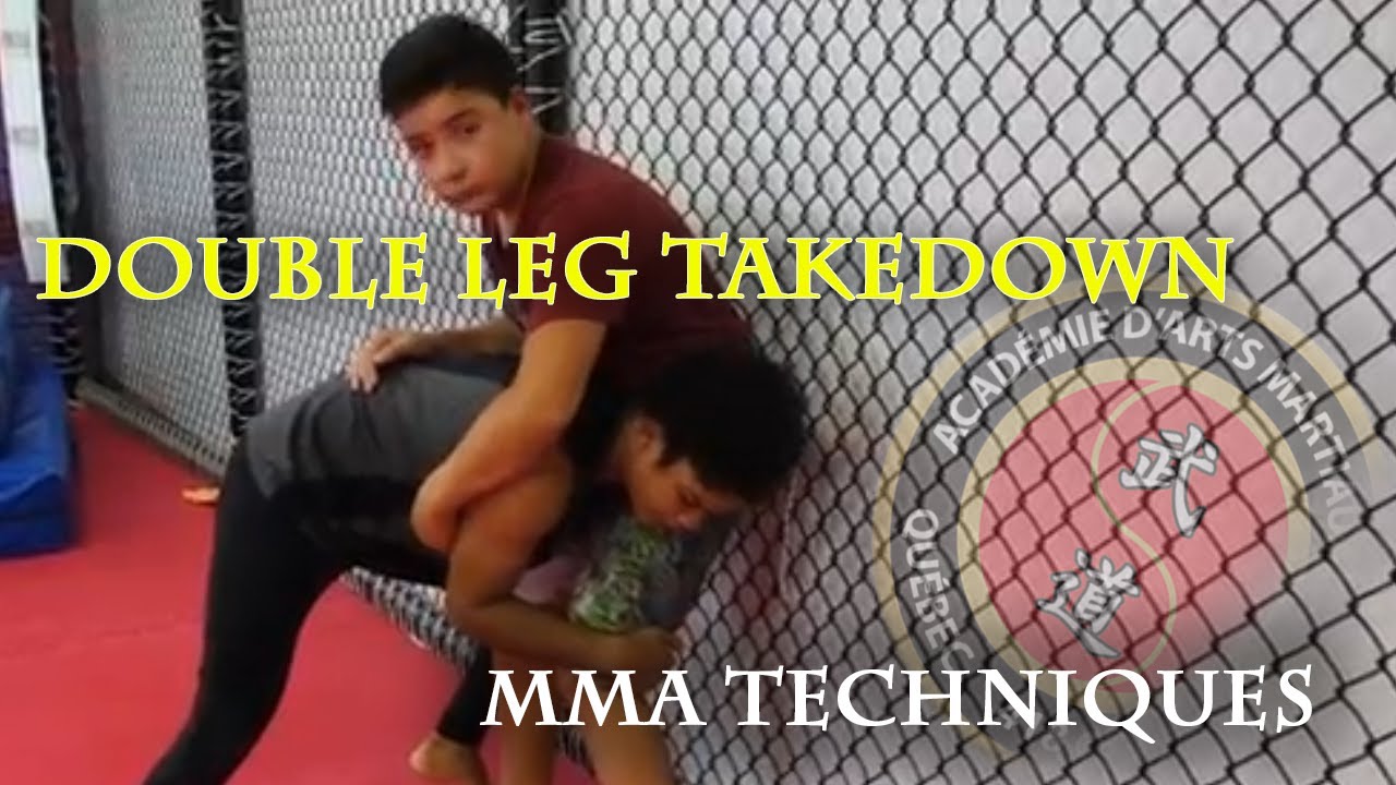 5-MMA 'Cage drills double leg take down' Académie d'arts martiaux du Québec