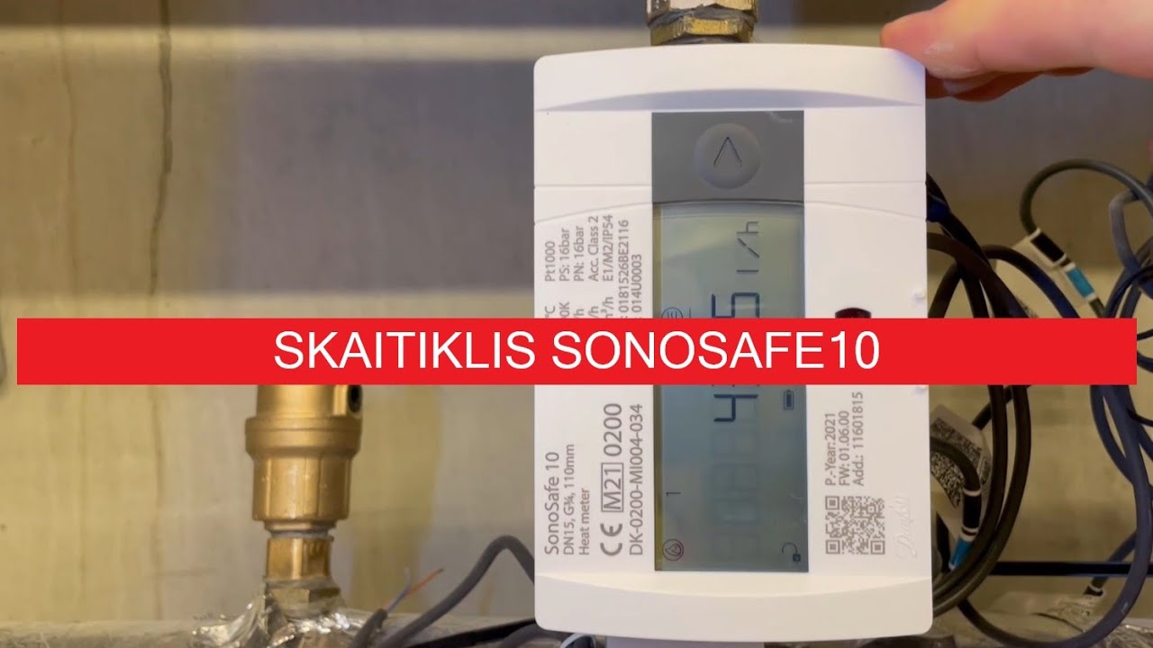 33 SonoSafe10 skaitiklio meniu