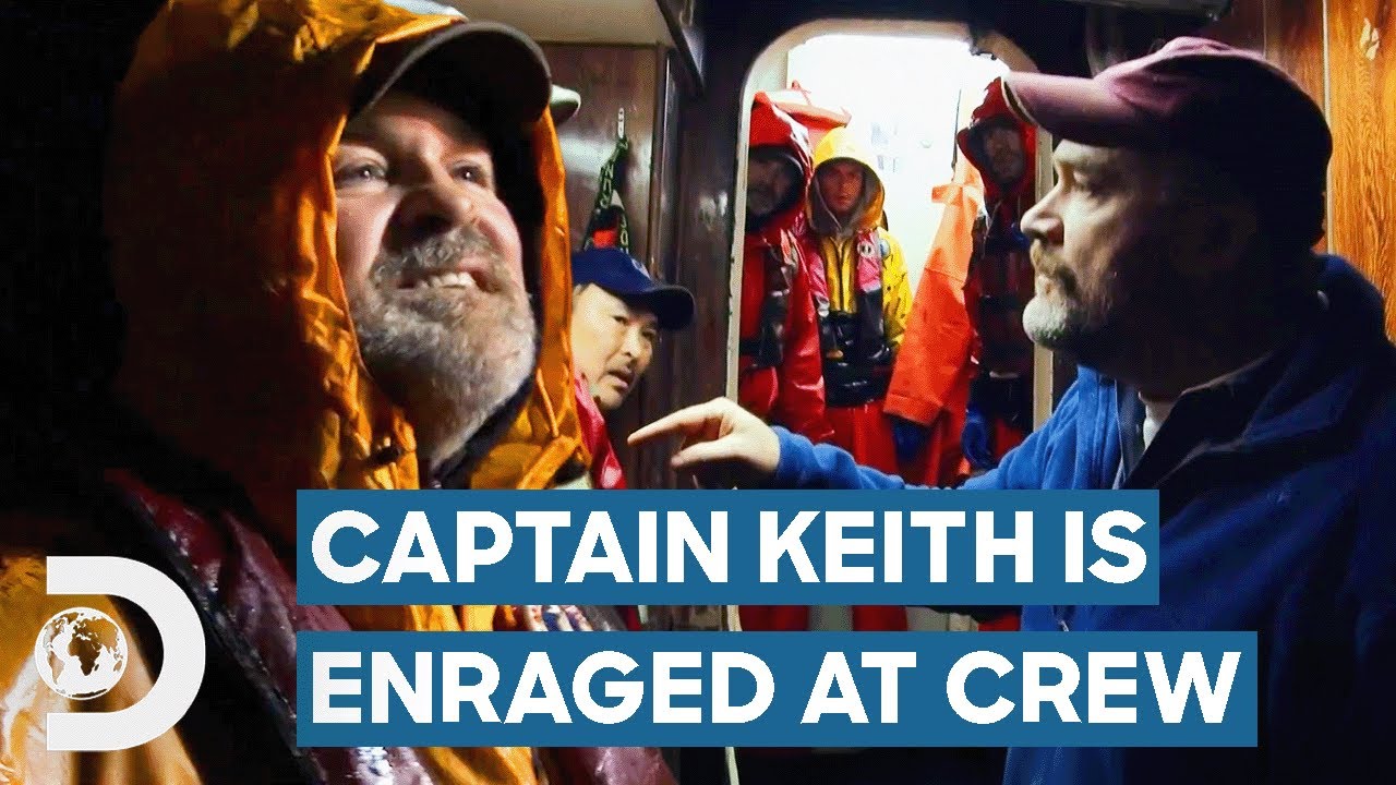 Captain Keith Rages At His Crew For Insubordination! | Deadliest Catch