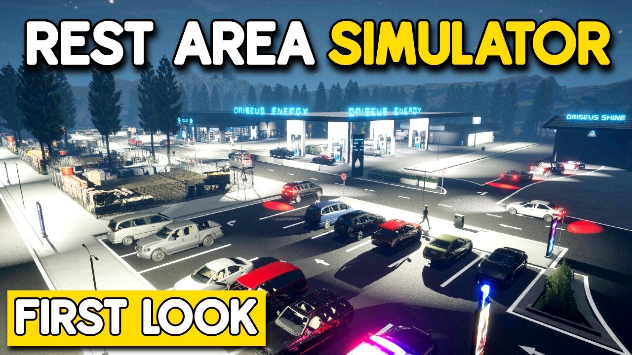 Open Up Your Own REST AREA In This NEW SIM!