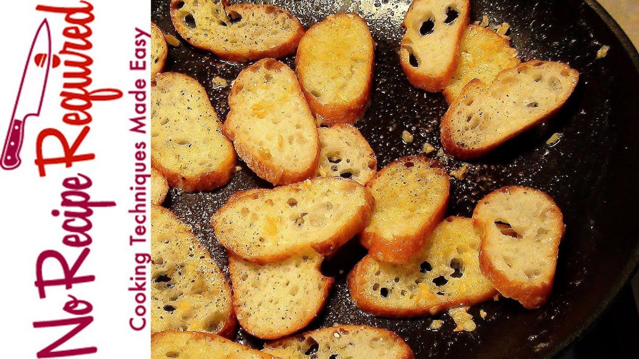 How to Make Croutons - NoRecipeRequired.com