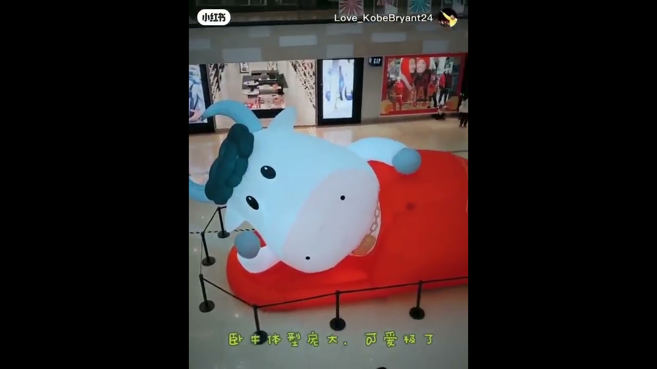 Light Inflatable Balloon Airglow Bull Mascot with Blower for 2023 #Stagedesign Decoration