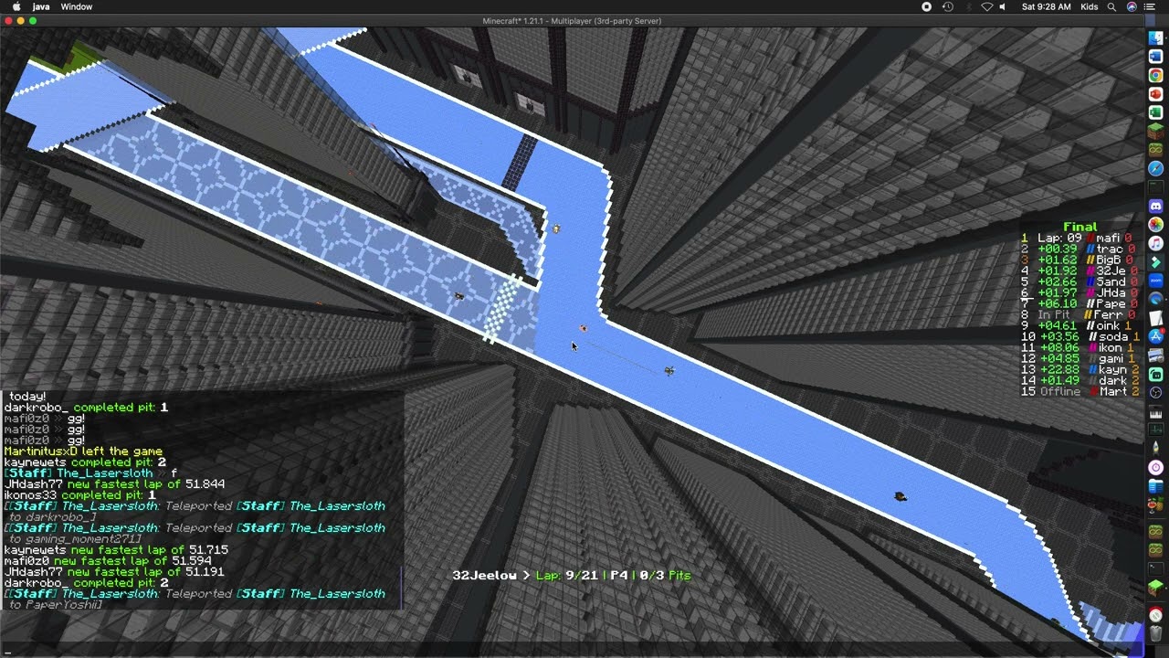 SMT2 R2 28gRed TEST EVENT - DRS Area - Stationary Camera POV