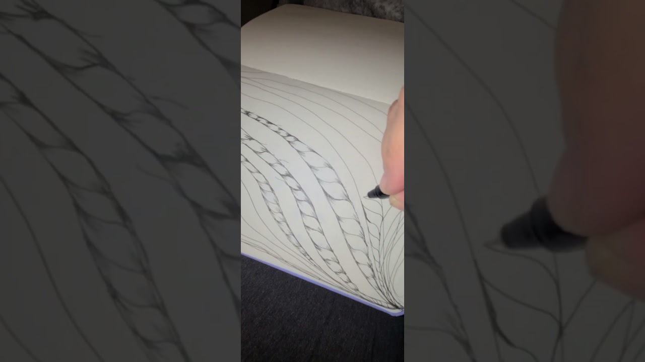Zentangling to relax