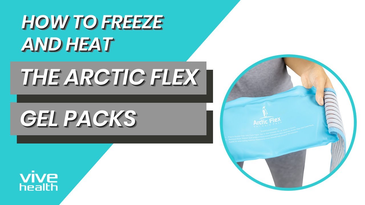 How to Heat and Freeze Arctic Flex Gel Packs - Vive Health