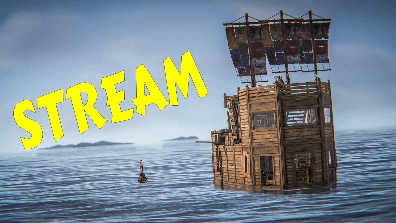 Выживание среди кланов в море! [Rust/Раст]