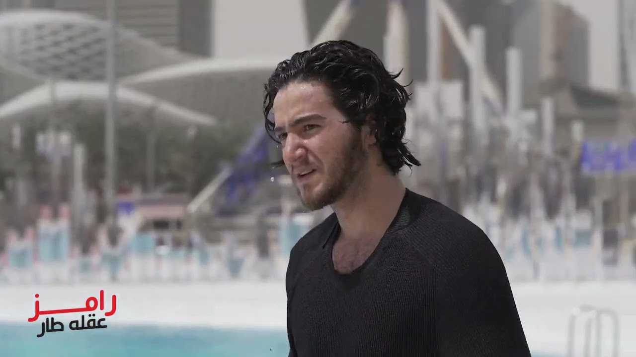 عصبية أحمد مالك ورد فعل قوى بعد رؤية رامز جلال في رامز عقله طار